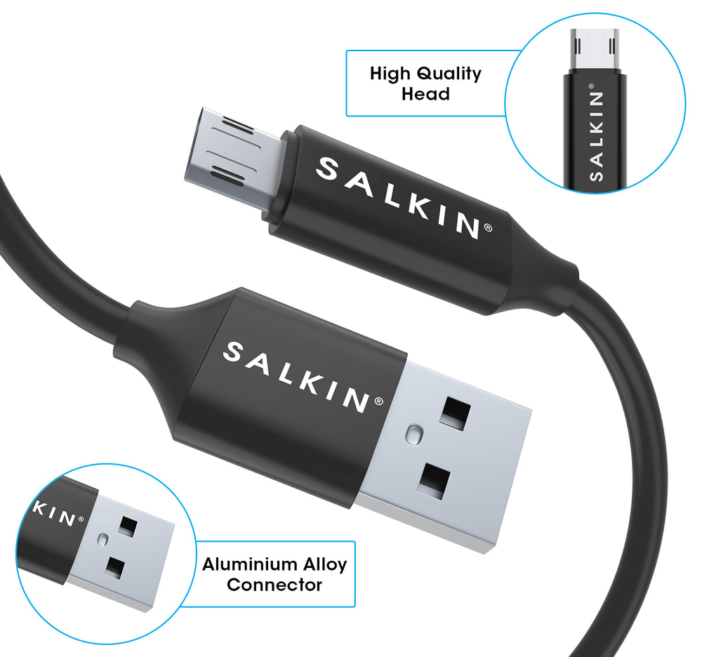 Salkin Professional Reversible Micro USB Cable – SalkinEU