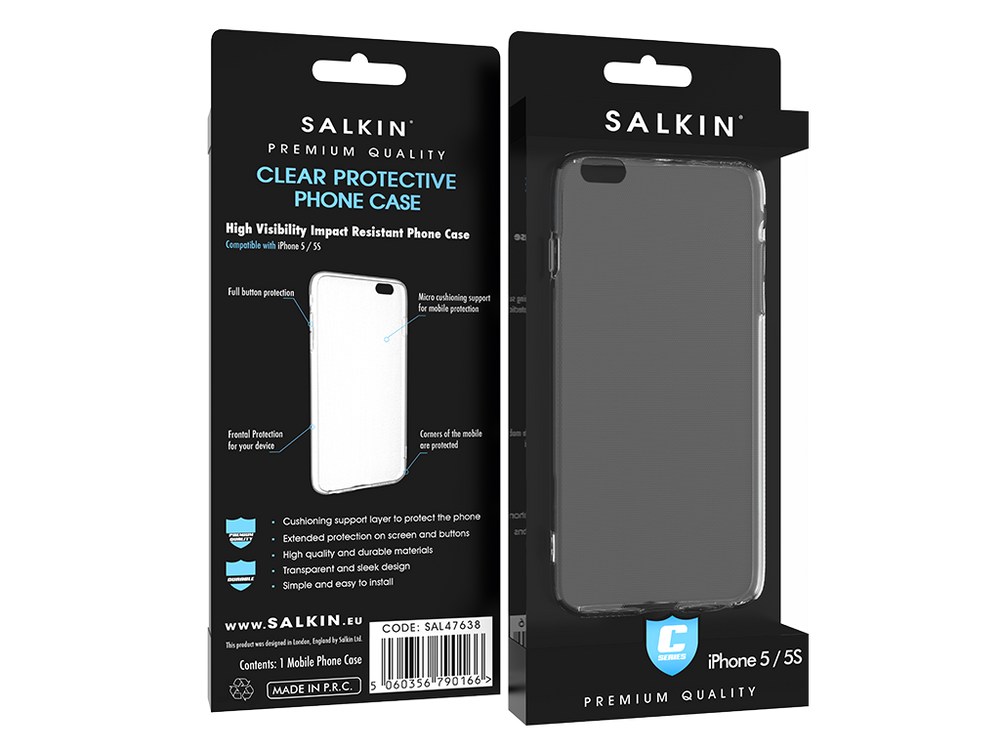 Salkin Antibacterial Clear Cover - Salkin