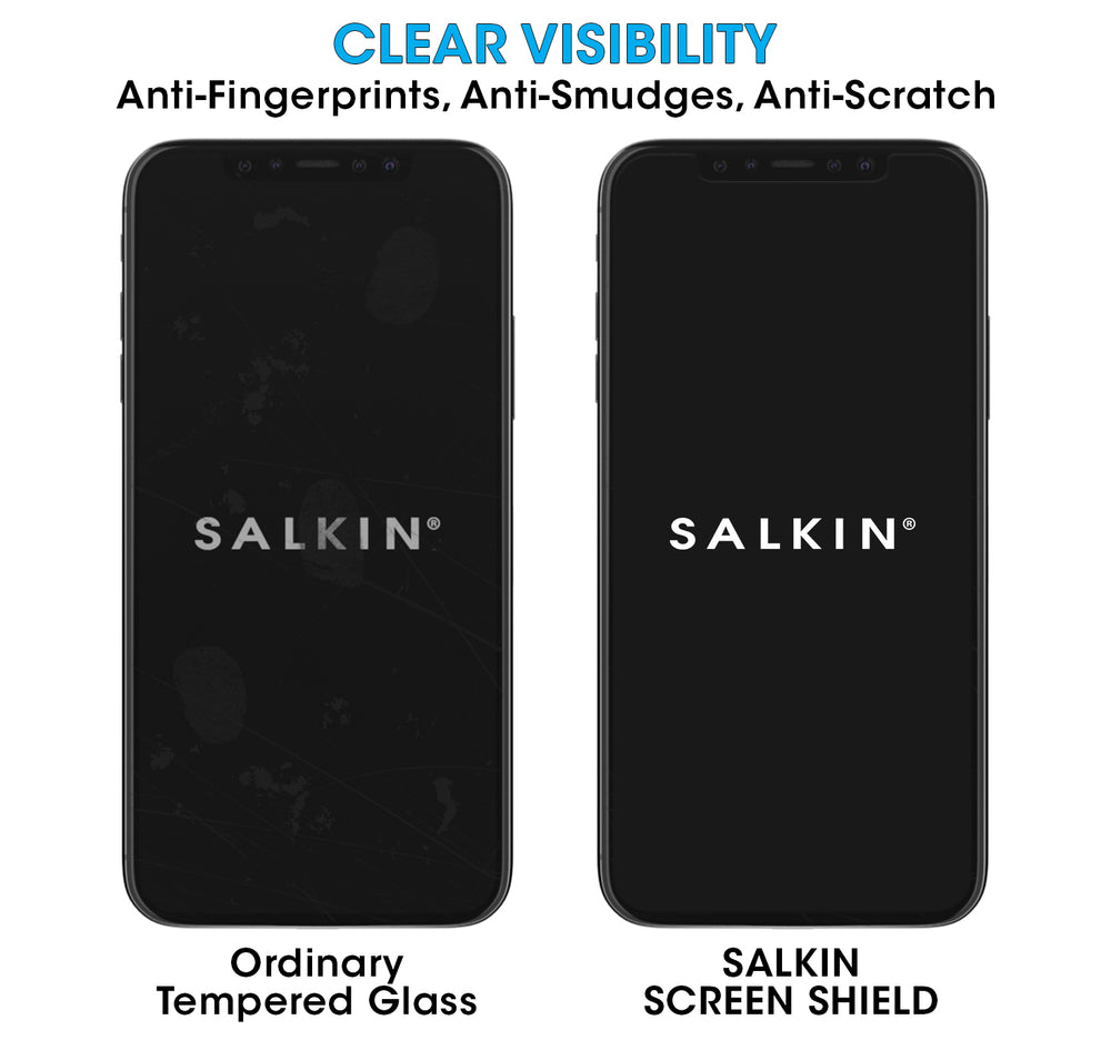 Salkin Professional Tempered Glass Screen Shield for Phones