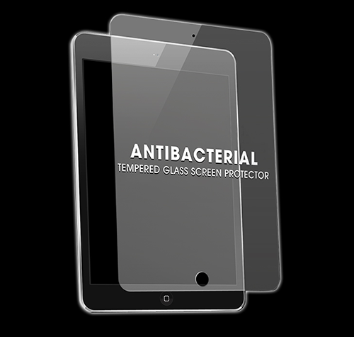Salkin Antibacterial Tempered Glass Screen Shield for Tablets - Salkin